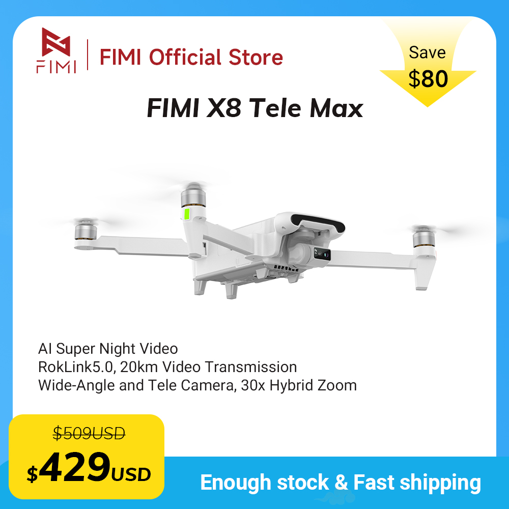 Drone Thermal Imaging - FIMI X8 Tele Max Yeni Drone