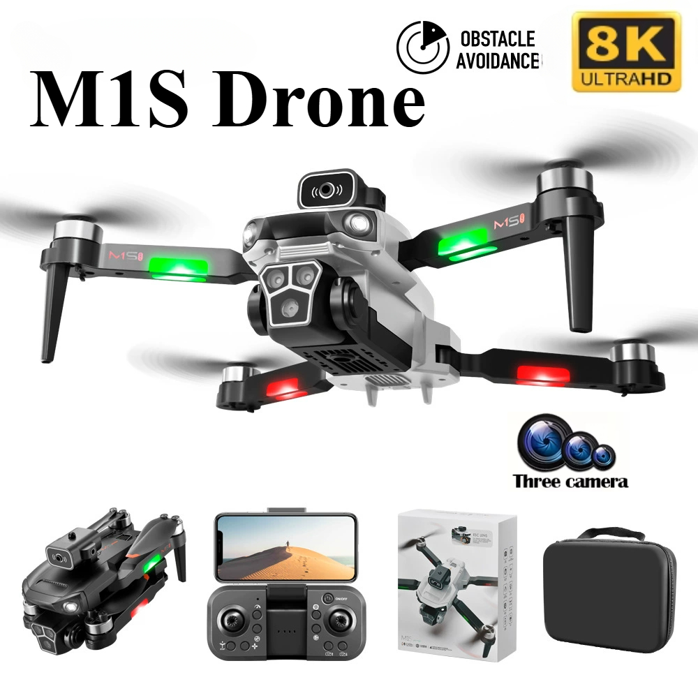 Drone Multispectral - M1S Drone 8K Profesyonel Üçlü Kamera