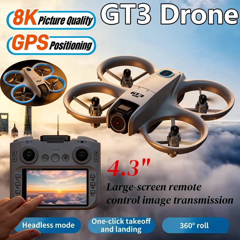 Drone Aerial Photography - 2026 Yeni GT3 Mini Drone 8K