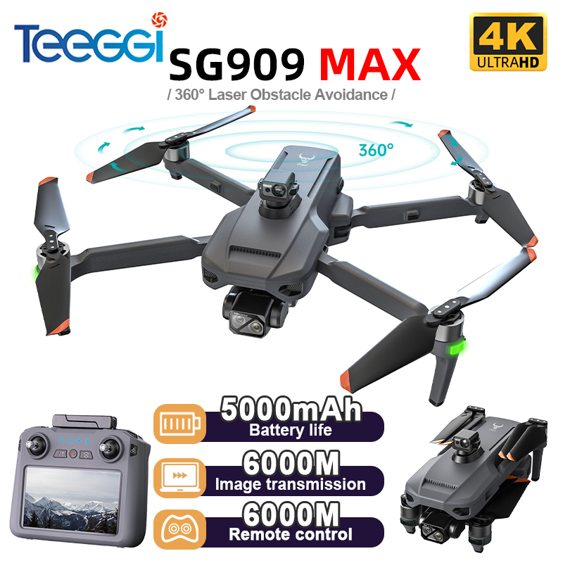 Drone Lidar - Teeggi SG909 MAX GPS Drone 4K
