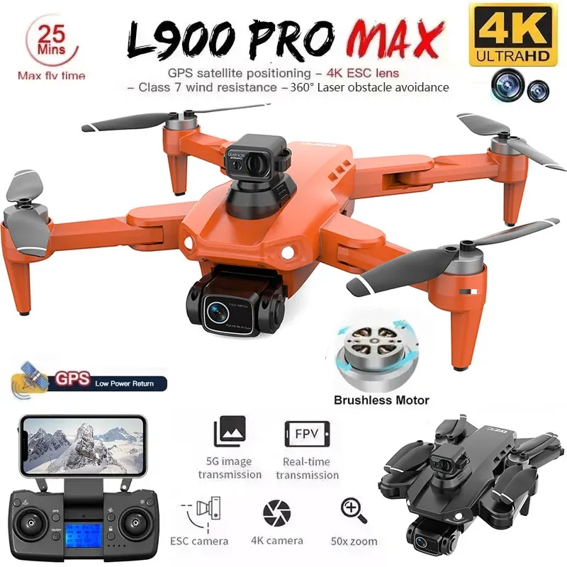 L900 Pro MAX GPS Drone 4K Prof - Drone Surveying incelemesi ve fiyatı