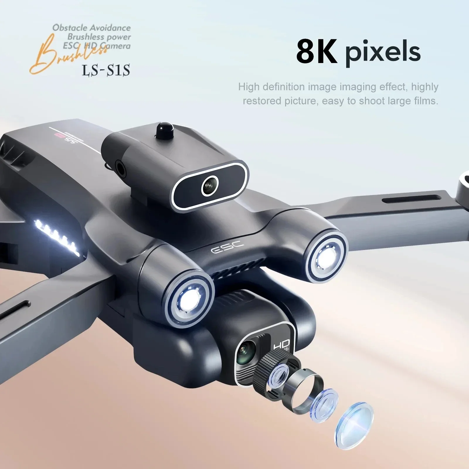 Yeni S1S 5G GPS Drone kamera 8 - Drone Surveying incelemesi ve fiyatı