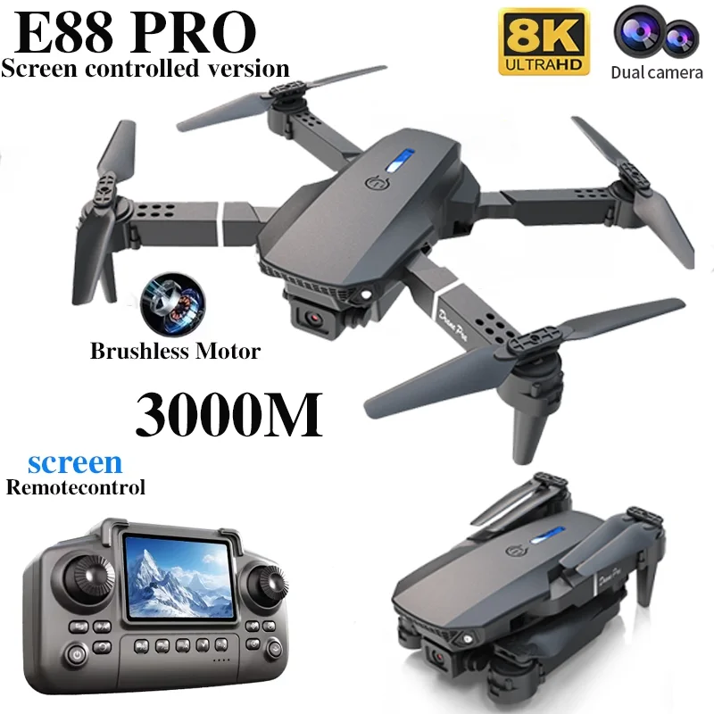 Profesyonel E88 PRO Drone ekra - Drone Surveying incelemesi ve fiyatı